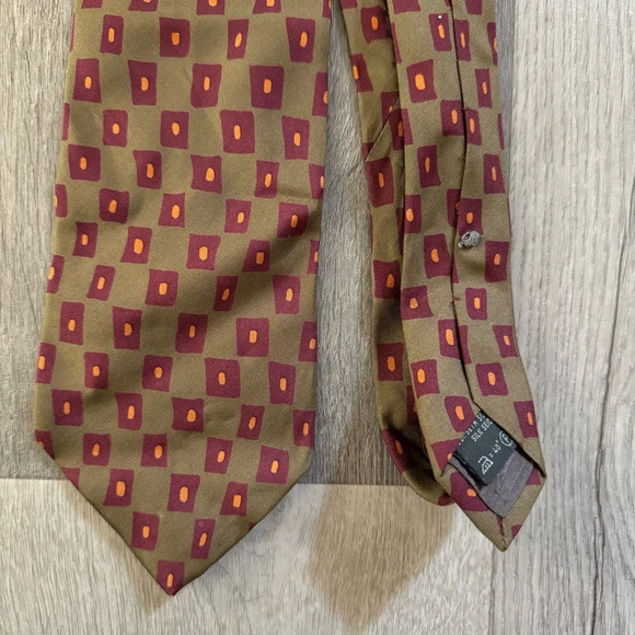 ermenegildo zegna vintage silk tie - Picture 1 of 5